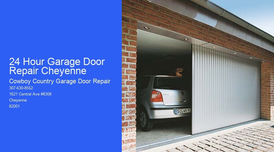 24 Hour Garage Door Repair Cheyenne